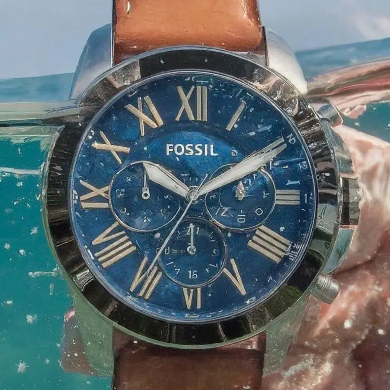 The Perfect Blend of Style and Function: Fossil Grant Men"s Watch with Chronograph or Automatic Display and Genuine Leather or Stainless Steel Band