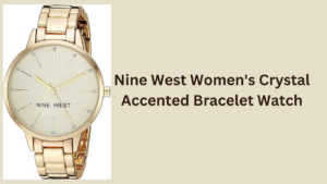 Enhance Your Style with the Stunning Nine West Women's Crystal Accented Bracelet Watch