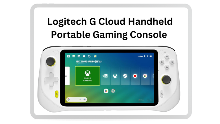 Experience Gaming on the Go with Logitech G Cloud Handheld Portable Gaming Console