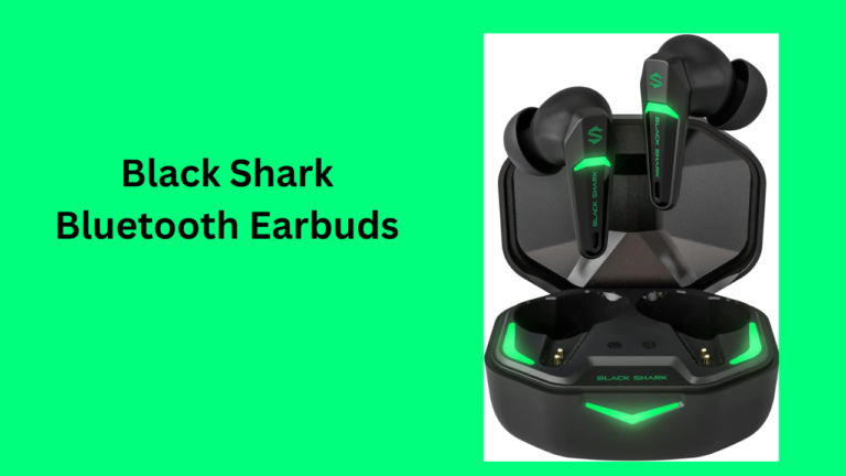 Experience Superior Sound Quality with Black Shark Bluetooth Earbuds Wireless - 10mm Driver, 35H Play Time, IPX4 Waterproof!