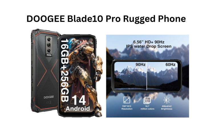 The Best Mobile: DOOGEE Blade10 Pro Rugged Phone 6.56" HD+ 90Hz 16GB+256GB /TF 2TB